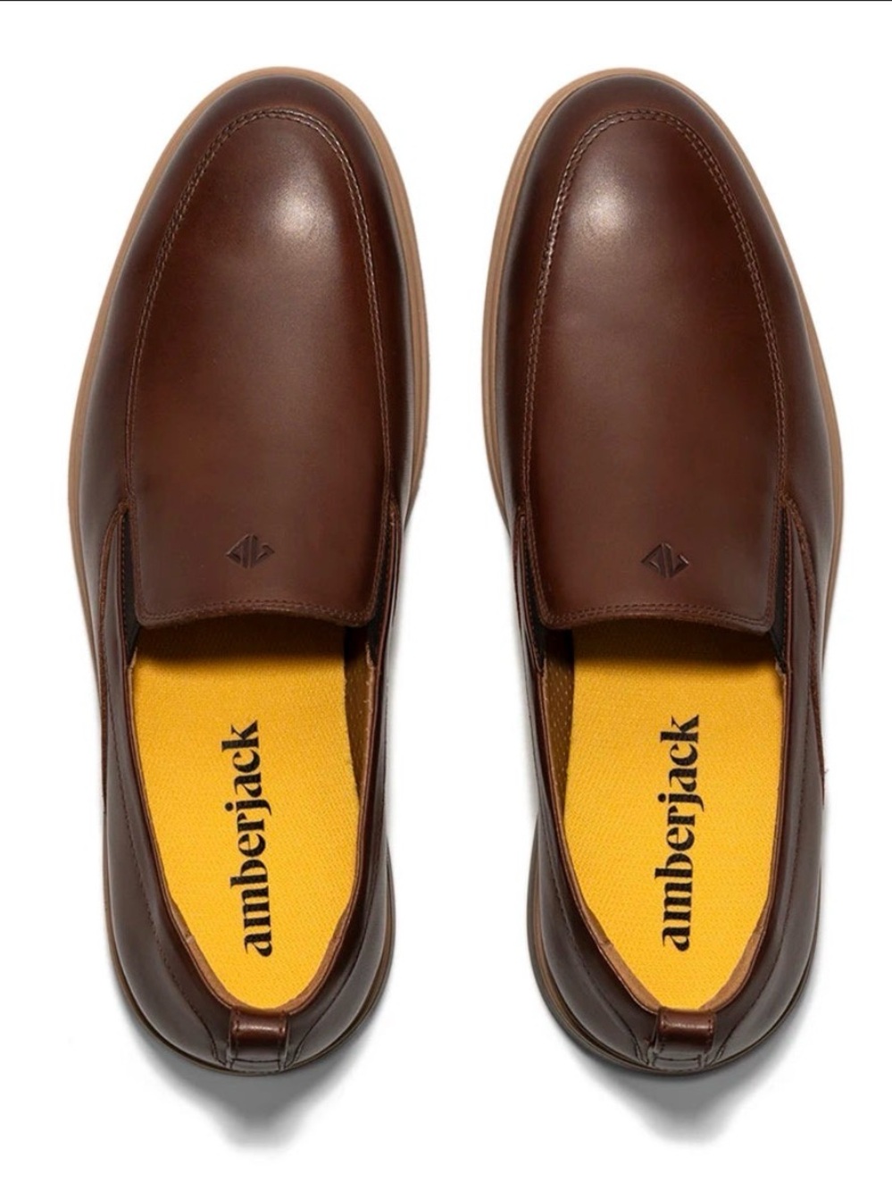 Amberjack Men’s The Slip-On Chesnut NWOT